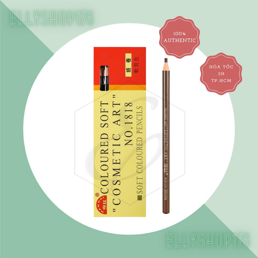 Chì Xé Kẻ Mày Coloured Soft Cosmetic Art Eyebrow Pencil